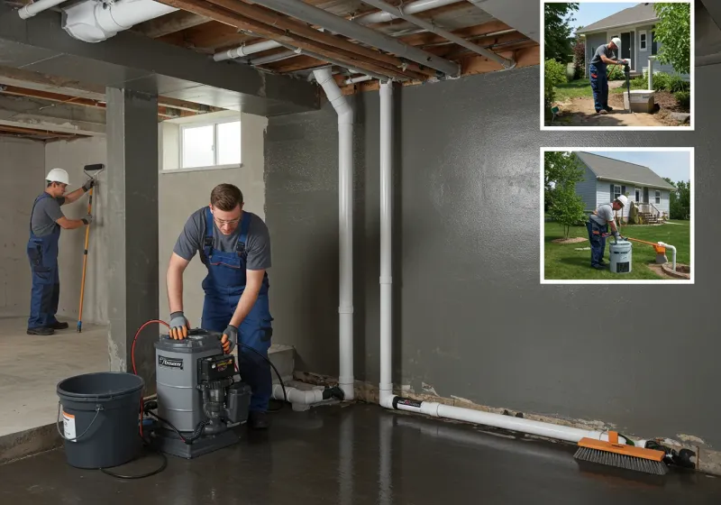 Basement Waterproofing and Flood Prevention process in Chatham County, NC